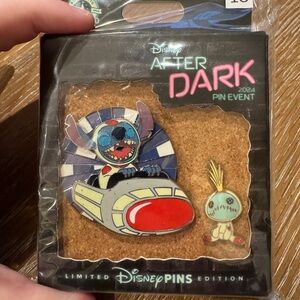 Disney After Dark Stitch Attraction Takeover Scrump Space Mountain Pin LE 500